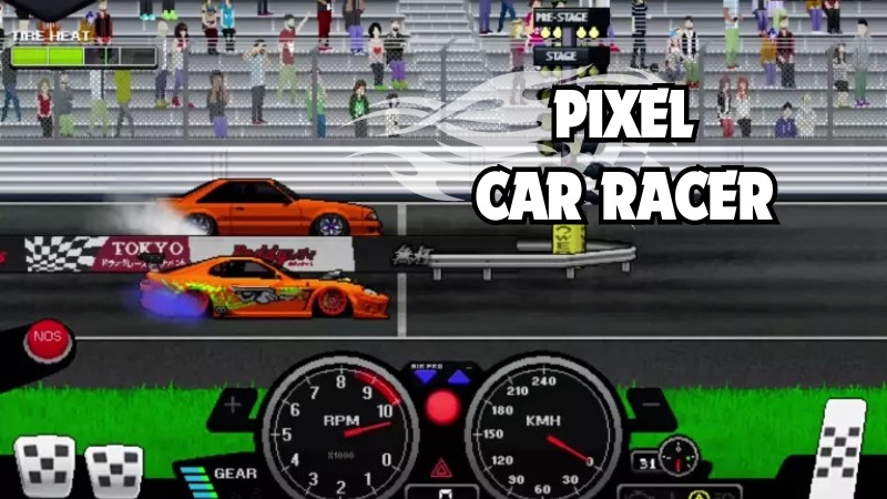 pixel car racer apk mod