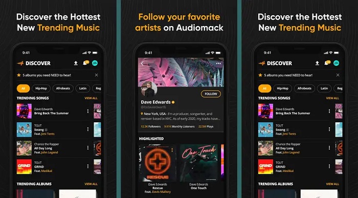 audiomack apk mod download