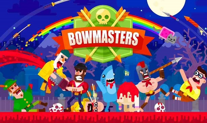 bowmasters mod apk unlocked all characters