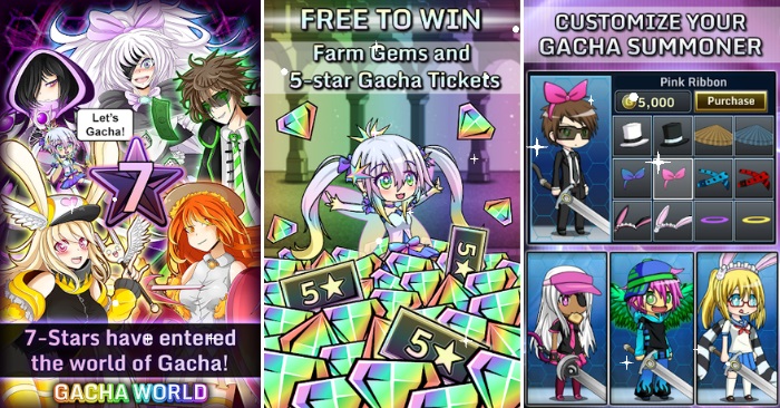 gacha world apk mod