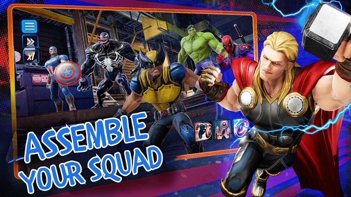 marvel strike force apk mod