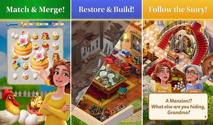 merge mansion mod apk