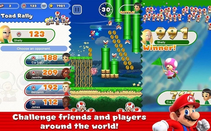 super mario run apk mod