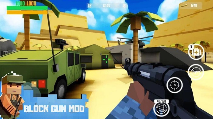 block gun mod apk