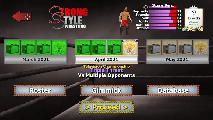 download wrestling empire mod apk