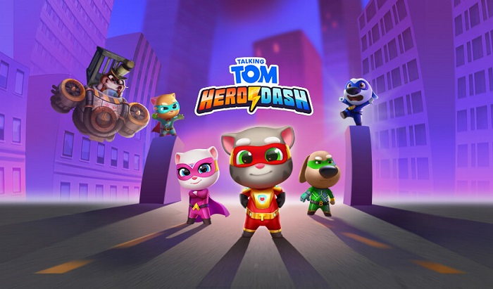 talking tom hero dash mod apk