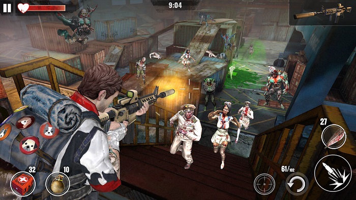 zombie hunter game mod apk download