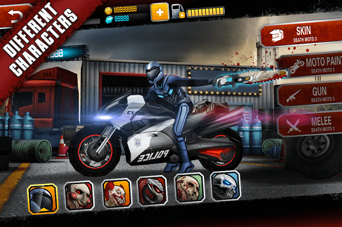 death moto 3 mod apk download