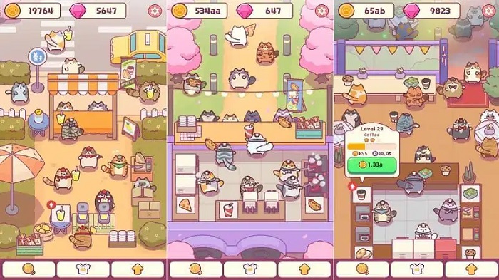 download cat snack bar mod apk