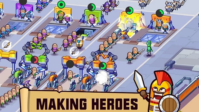 hero making tycoon apk mod