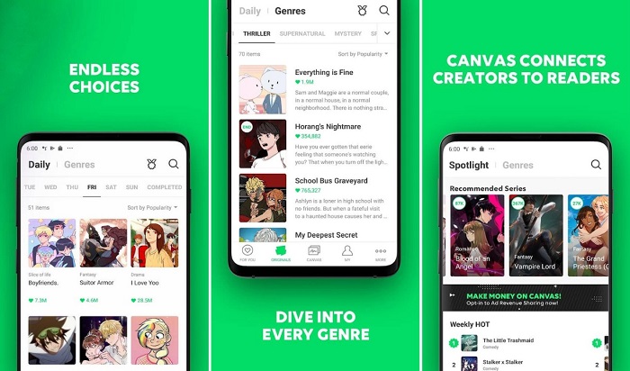 webtoon apk mod