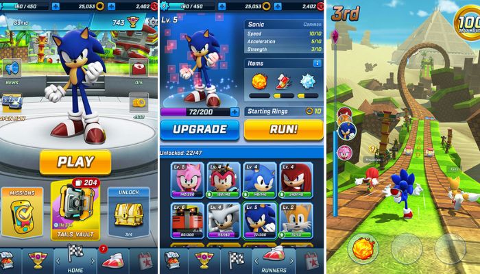 download sonic forces mod apk