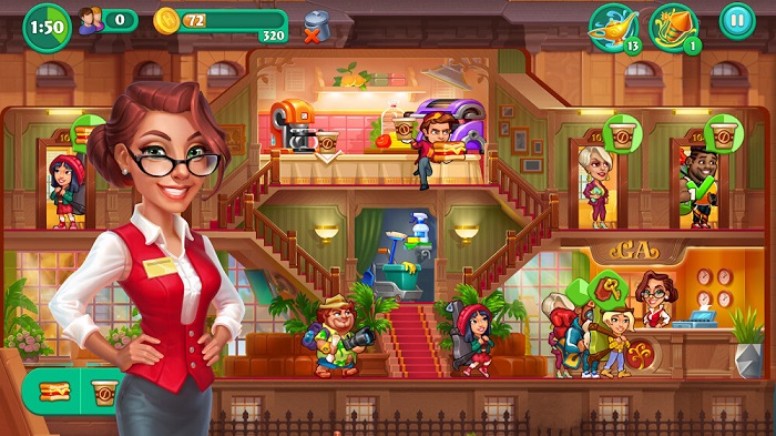 grand hotel mania hotel games