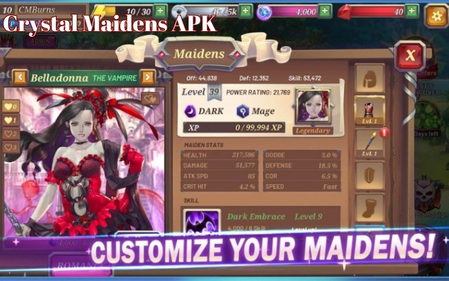 crystal maidens nutaku