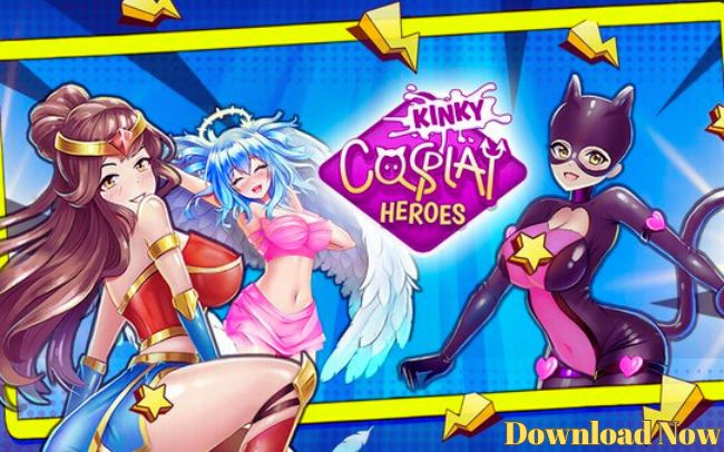 kinky cosplay heroes download