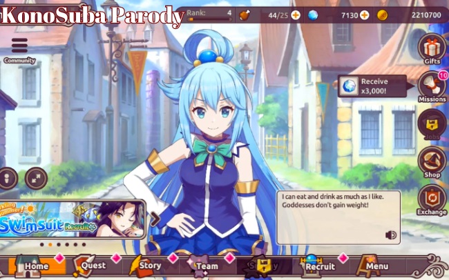 konosuba parody apk