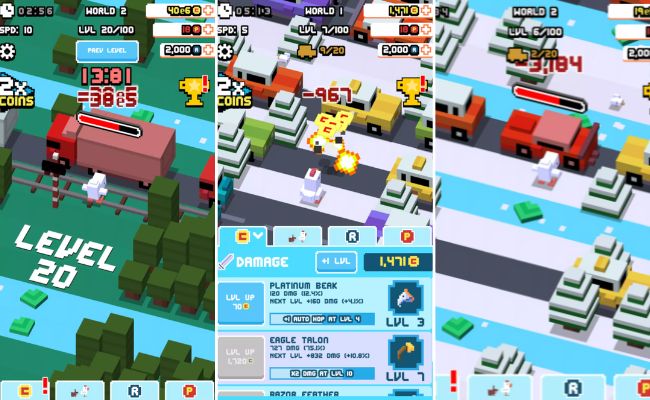 crossy road rage